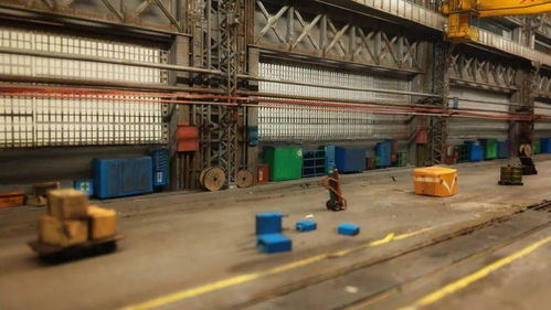 你要是不說(shuō),我還真以為這是臺(tái)北的火車整備車間 模型